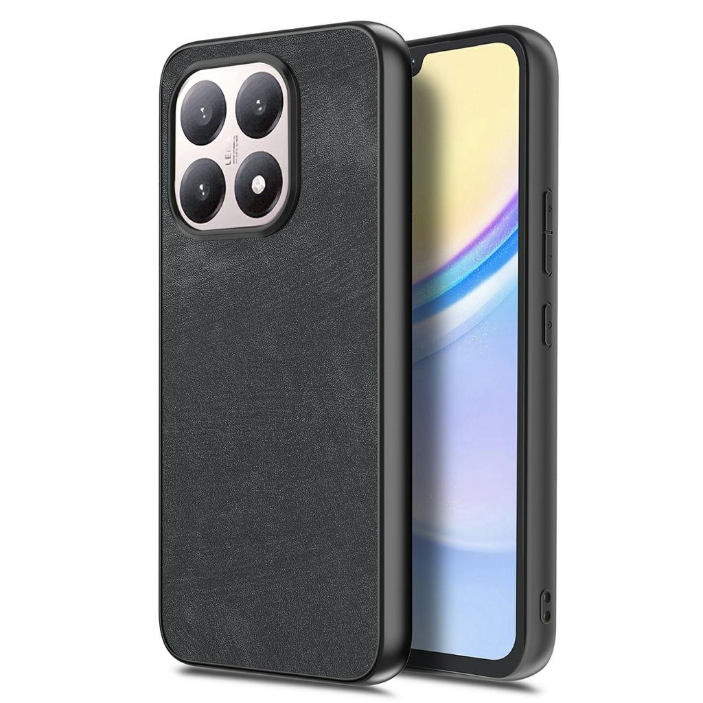 For Xiaomi 15T Case Shockproof Slim Retro Leather Phone Back Cover