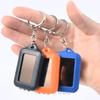 Mini Solar Charging LED Keychain Flashlight Outdoor Emergency Torch Small Torch Camping Flashlight Keyring Flashlights
