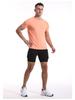 Men's Quick-Dry Sports T-Shirt: Solid Color, Breathable, Short Sleeve for Running & Fitness
