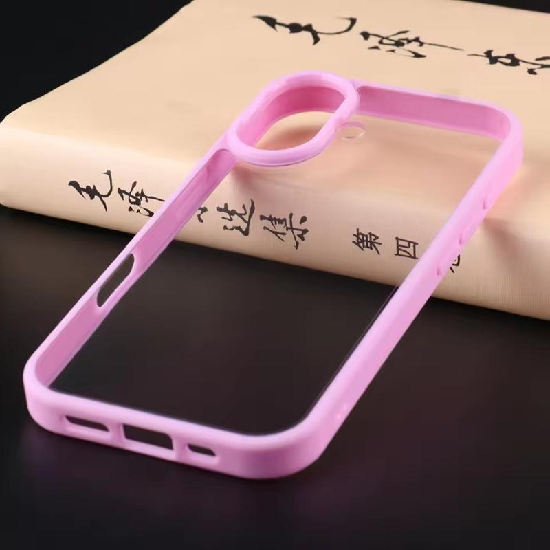 Case For iPhone 17 Pro Max 17 Air 17 17 Pro Transparent Phone Case Men Thin Shockproof Protective Clear Hard PC Back Cover