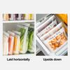 Reusable Freezer Bags Leakproof Resealable Food Storage Bags Stand-Up Sealed Bag for Kitchen Storage Meal Prep Vegetables Snacks