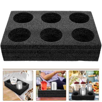 Milk Tea Cup Holder Coffee Beverage Accessory Takeout Travel Mug Packing Rack Bottle Trays Pearl Cotton Outdoor