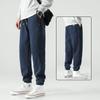 Men's Casual Loose Fit Jogger Pants - Spring/Autumn Fleece