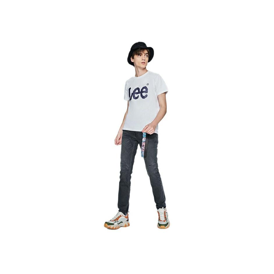 SS23 Letter Logo Printed Round Neck Short Sleeve T-Shirt Men Tops White LMT004519