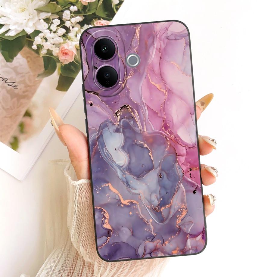 Floral Daisy Sunflower Fundas For Vivo V60 Lite V60 5G Phone Case Vivo V2530 V2511 Cover Liquid Silicone Soft Shockproof Bumper