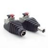 Male Female DC Connector 2.1mm X 5.5mm Power Plug Adapter for CCTV Cameras LED Strip Light