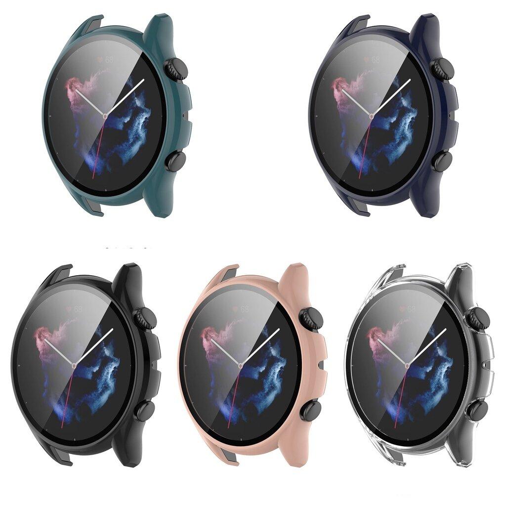 Hard Edge Shell For Amazfit GTR Mini A2174 Protective Cover Tempered Film Protector Case For Amazfit Gtr4 3pro Accessories