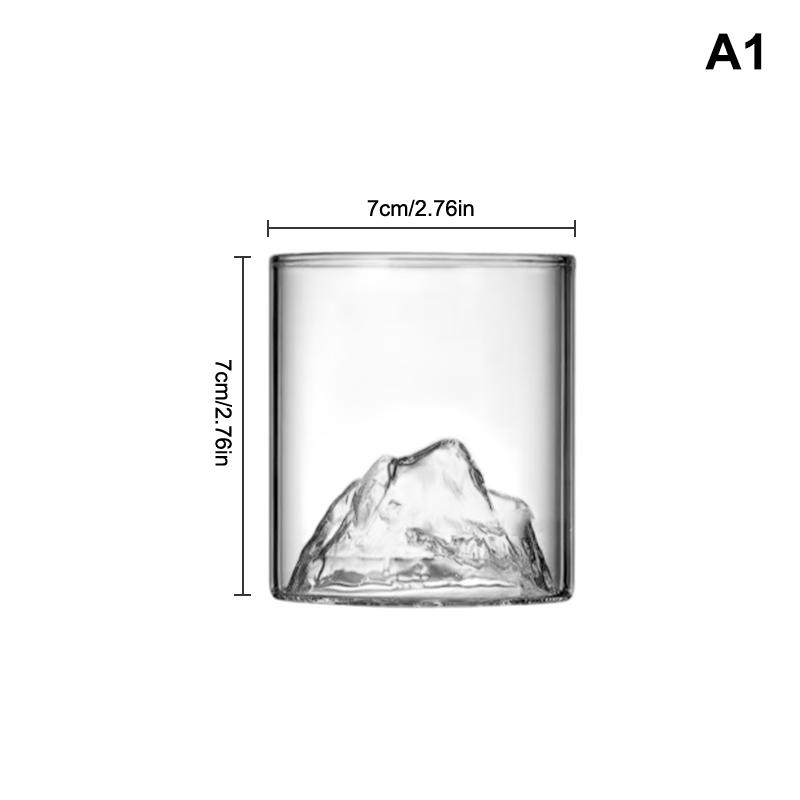 Glass Terrarium For Mountain Views Moss Planter Hydroponic Plant Container Multifunctional Cup Home Decoration Great Gift