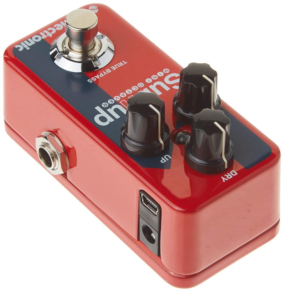 TC Electronic Octaver Pedal SUB 'N' UP Mini Black