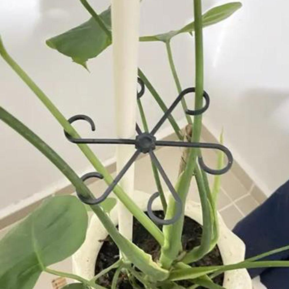 4Pcs Plant Fixing Clips for Green Plants and Flowers, Root and Stem Gathering Clips, Plant Climbing Support Frame, Gardening Tools