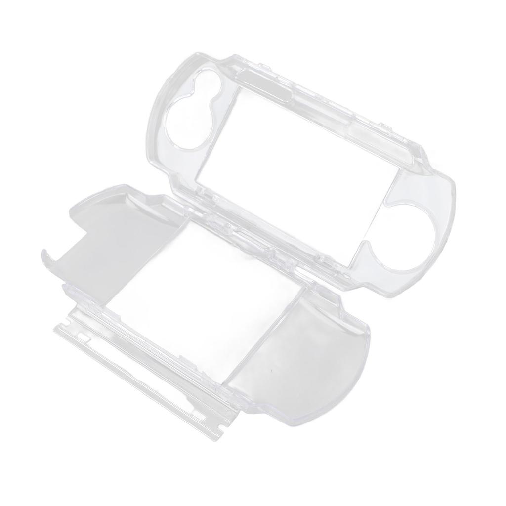 Gjennomsiktig deksel for PSP 1000 Clear Game Console Full Case Støtsikker Ripebestandig