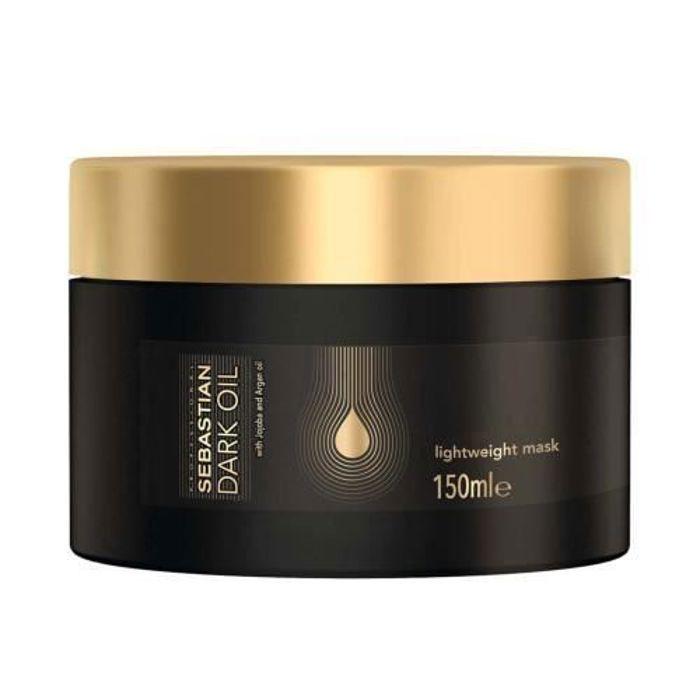 Masque capillaire - Sebastian Professional - Dark Oil - Huile Jojoba - Huile Argan - 150ml nero