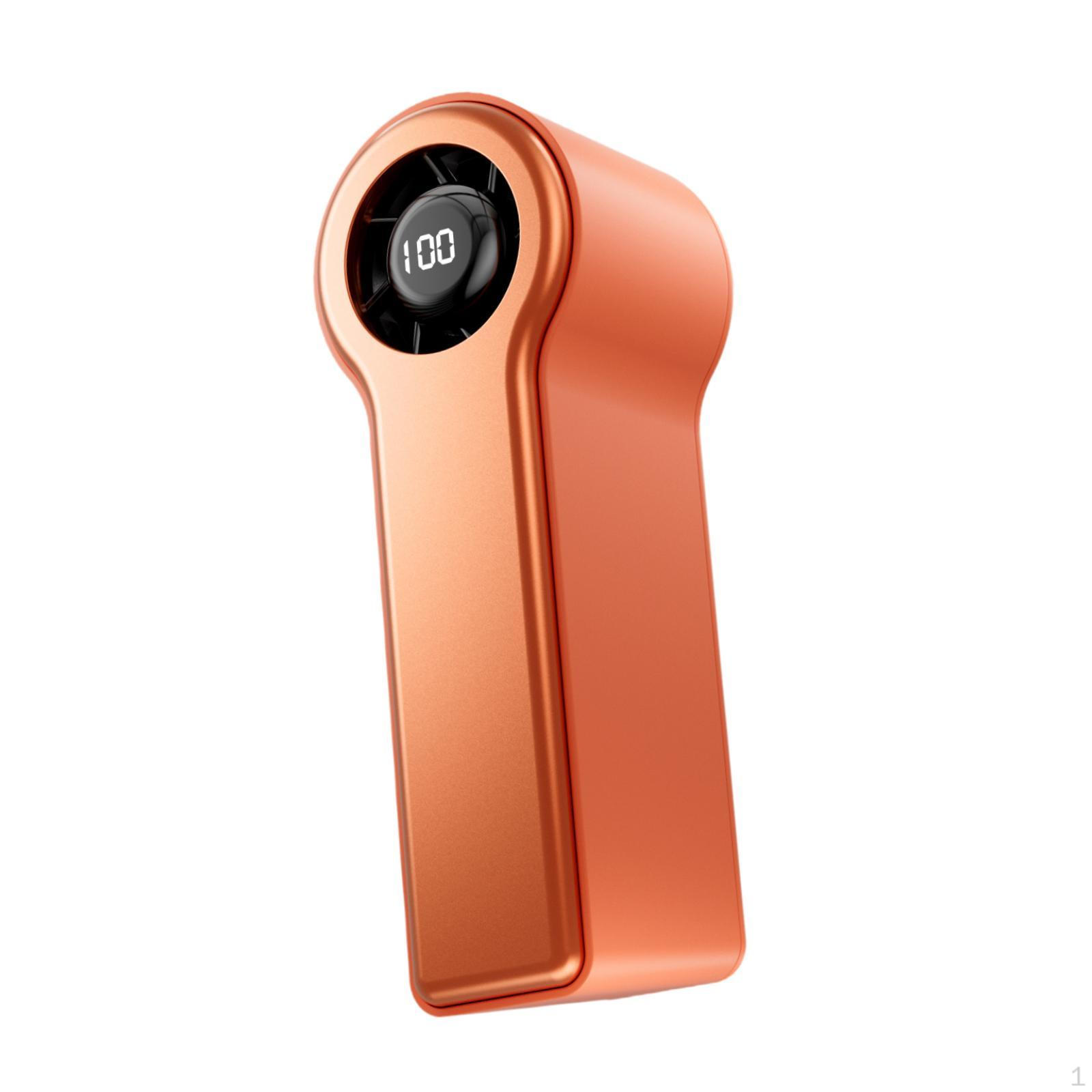

Portable Mini Fan Compact Lightweight Personal Cooling Handheld for Office Indoor Vacation Women оранжевый
