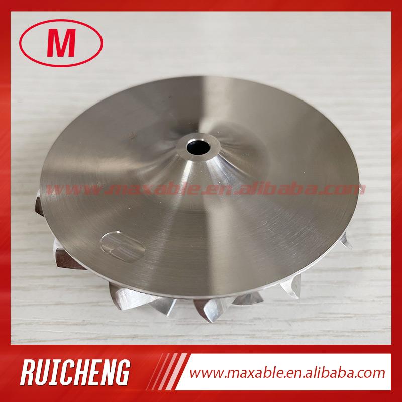 GT15-25 53.20/70.98mm 7+7 Blades High Performance Aluminum 2618/milling/billet Compressor Wheel