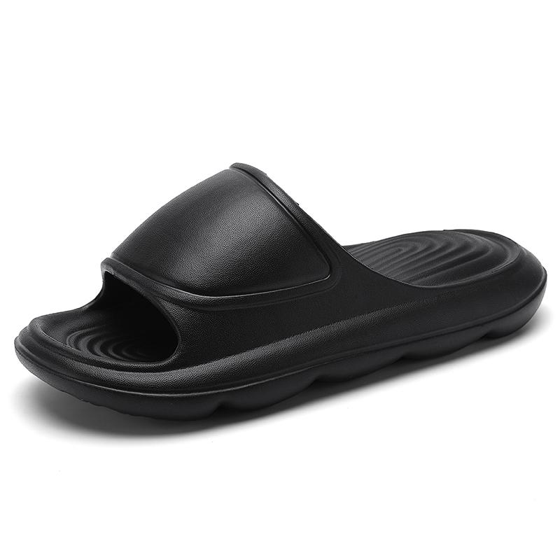 New Casual Summer Couples Non-slip Soft Slip Beach Comfortable Sandals Men's and Women's Slippers Bathroom Flip-flops