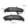 For Mercedes Benz E Class W211 S211 2002-2007 G Class W463 LED Side Wing Dynamic Turn Signal Light Rearview Mirror Indicator