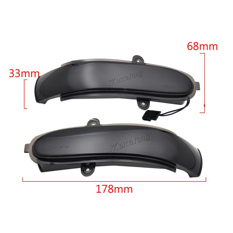 For Mercedes Benz E Class W211 S211 2002-2007 G Class W463 LED Side Wing Dynamic Turn Signal Light Rearview Mirror Indicator