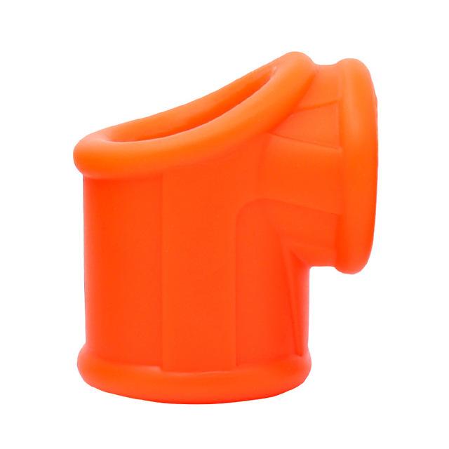 Le plus récent anneau de pénis anneau SM Scrotal lie la Cage de chasteté pour les hommes plus longs et plus durs retard d'érection jouet d'éjaculation sur le sexe de Couple