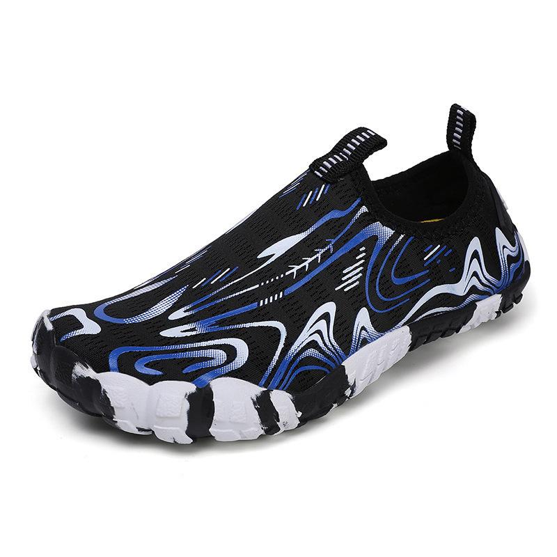 

Пляжная обувь, обувь для ходьбы по воде, новые пятипалые нескользящие, дышащие, быстросохнущие, легкие, обувь для плавания в ручьях, танцевальная обувь 42