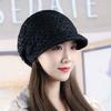 Embroidery Women Baseball Cap Breathable Turban Beanies Hat Flower Beanie Cap  Autumn Summer