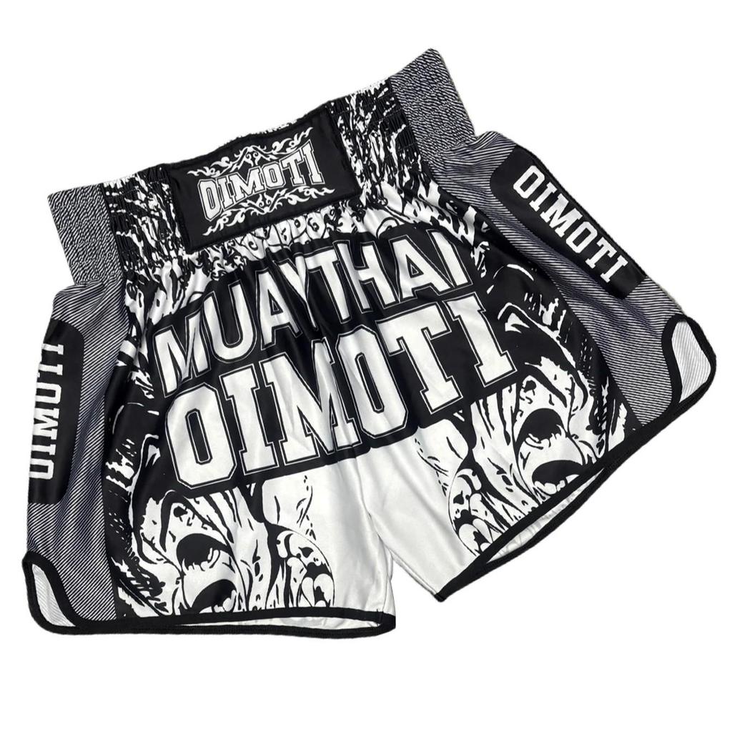 Włóczka Tatuaż Ochrona Muay Thai Kickboxing Boks MMA UFC Spodenki Casual Siłownia Sport Unisex Mężczyźni Kobiety Trening Szybkoschnący Nadruk Elastyczny Wysoki Stan Trening