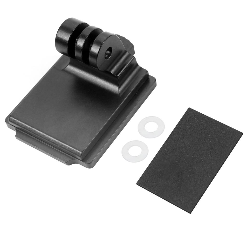 Aluminum Mount BGNING Upgrade Aluminum Alloy Fixed Mount Helmet for 2//3//3+//4//5 Action Camera Helmet Fixed Adapter