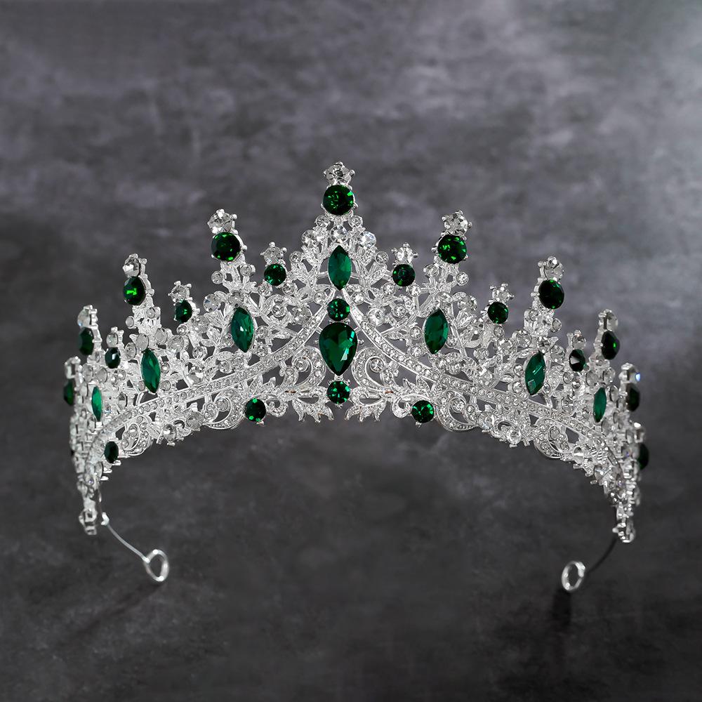  Tiare de Mariée en Cristal Élégant - Accessoire de Cheveux pour Mariage et Anniversaire