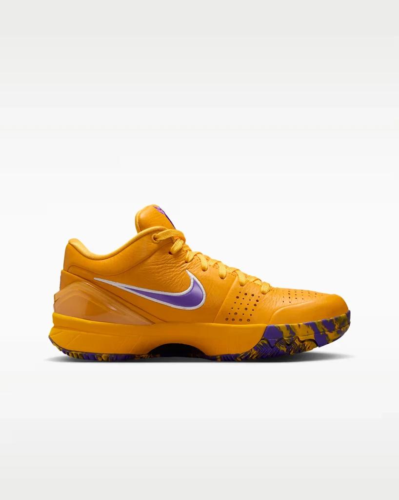 IQ4109-700 Nike GS Kobe 4 Draft Pack "Lakers"