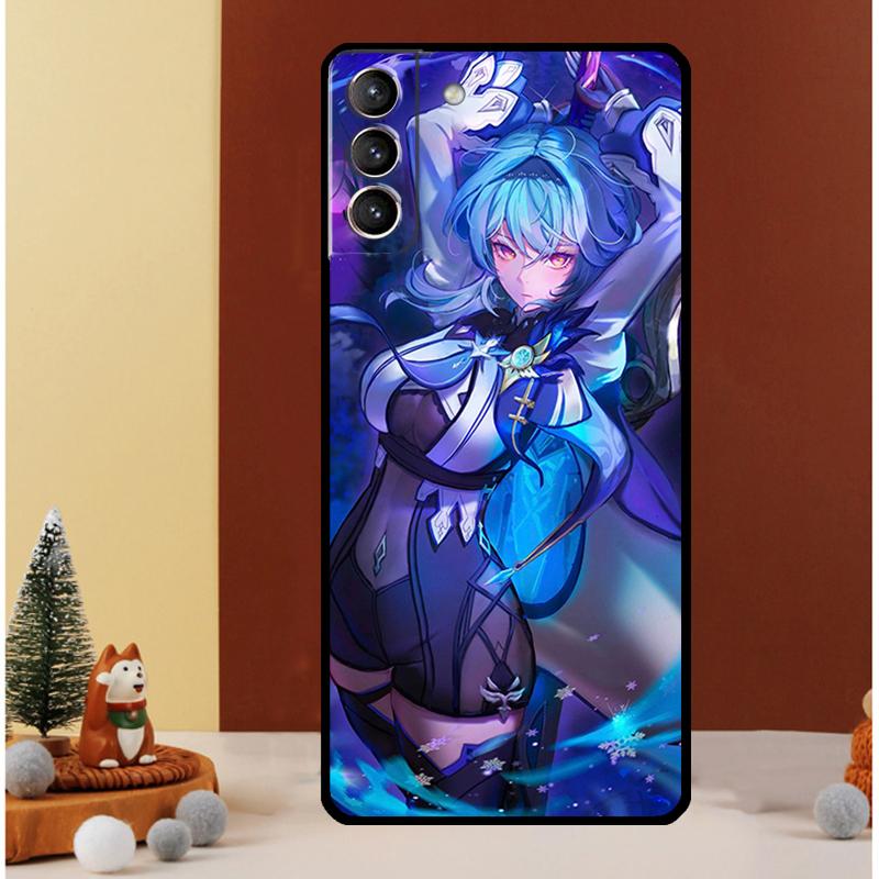 Genshin Impact Eula Case For Samsung Galaxy S25 S26 Ultra S20 S21 S22 S23 S24 Ultra S10 Plus S25 FE Cover Funda