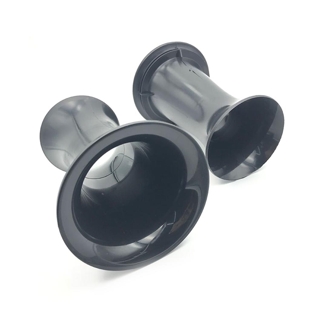 2Pcs Speaker Port Tube Bass for Reflex Vent Ventilation Connector Subwoofer Tube