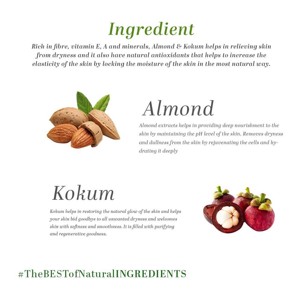 KHADI NATURAL Almond & Kokum Body Butter, 100 g