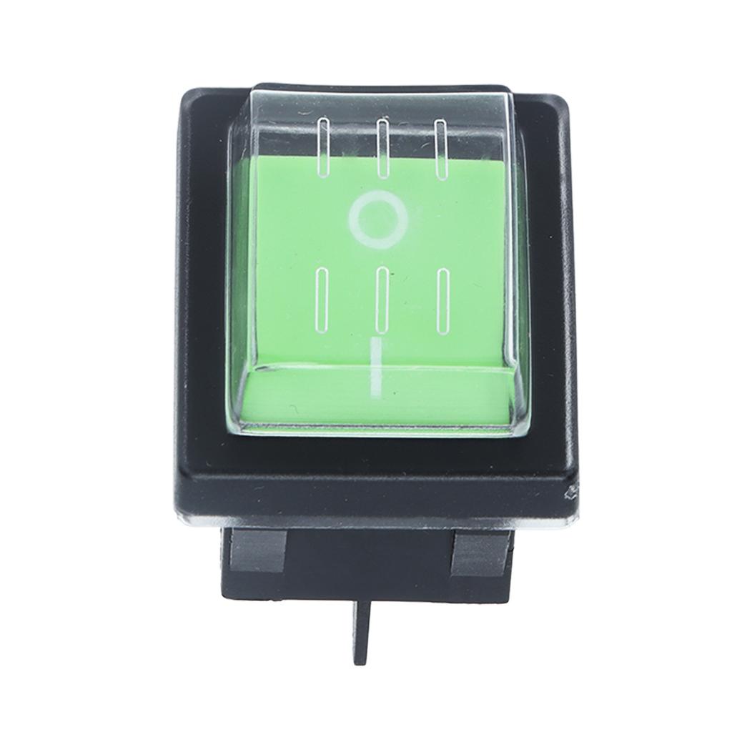 Power Switch Quick Response 4 Pin Compact Easy Replaceable Durable Convenient Practical Green
