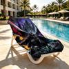 Batman Print Beach Towel Design, Soft, Lightweight. for Home Bathroom, Spa, Pool, Yoga, Surfing, Camping, Gift for Family, Friend
