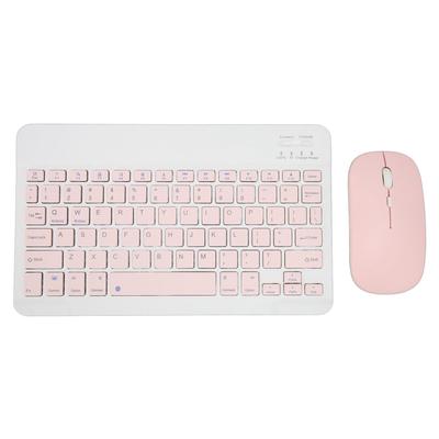 Wireless Keyboard Mouse Set 10in Computer Keyboards Mouse Combo for Tablet Mobile Phone Computer