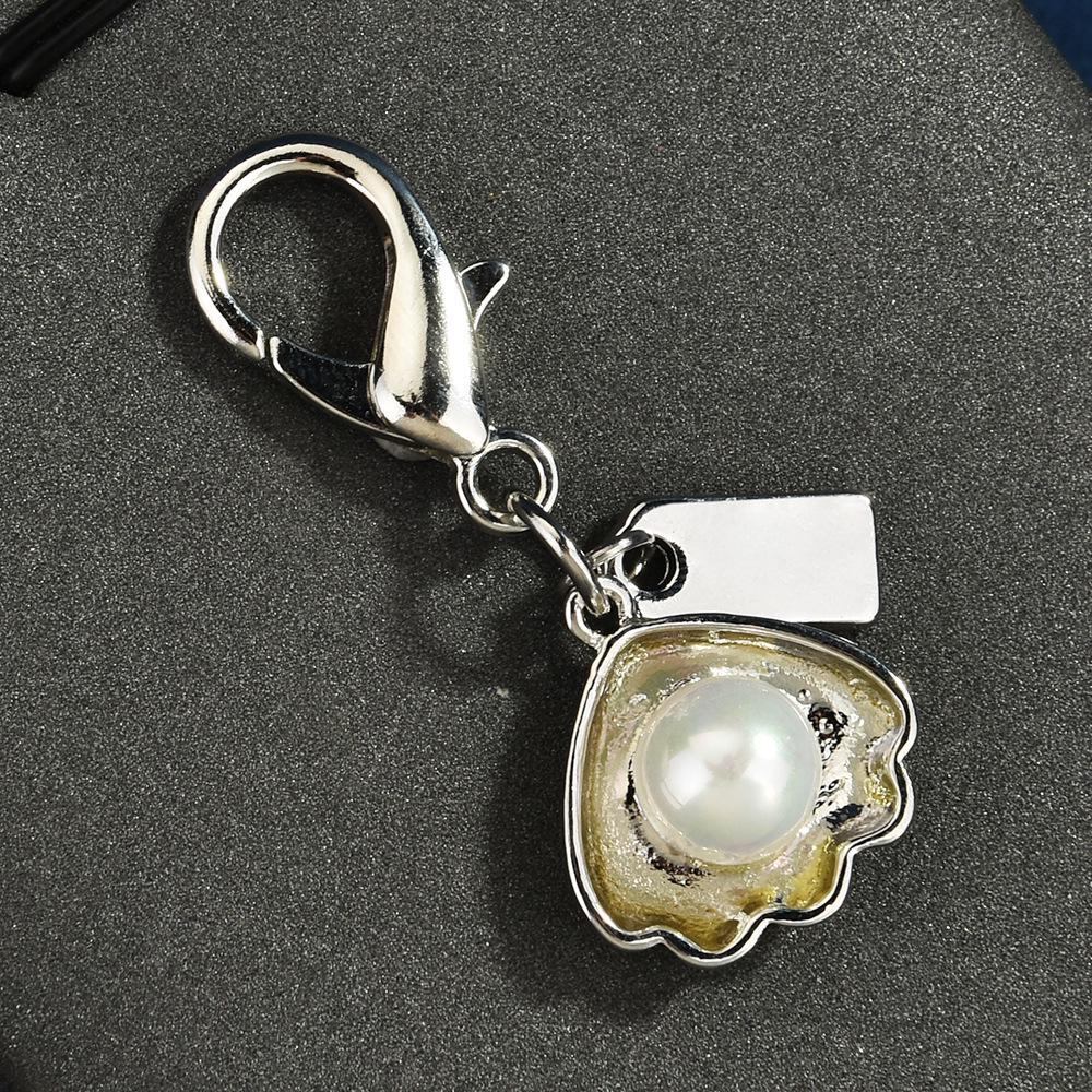 Creative Dinosaur Cartoon Ice Cream & Fruit Keychain Pendant