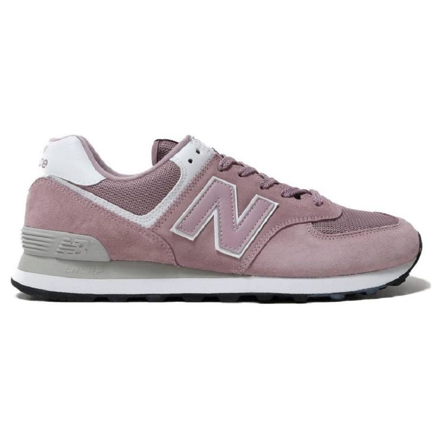 New Balance Nb 574 Comfortable Sports Mesh Suede Low Top Marathon Running Shoes Unisex sneaker Light-Pink ML574ESO