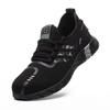 New Breathable Men Safety Shoes Steel Toe Non-Slip Work Boots Indestructible Shoes Puncture-Proof Work Sneakers Men M314