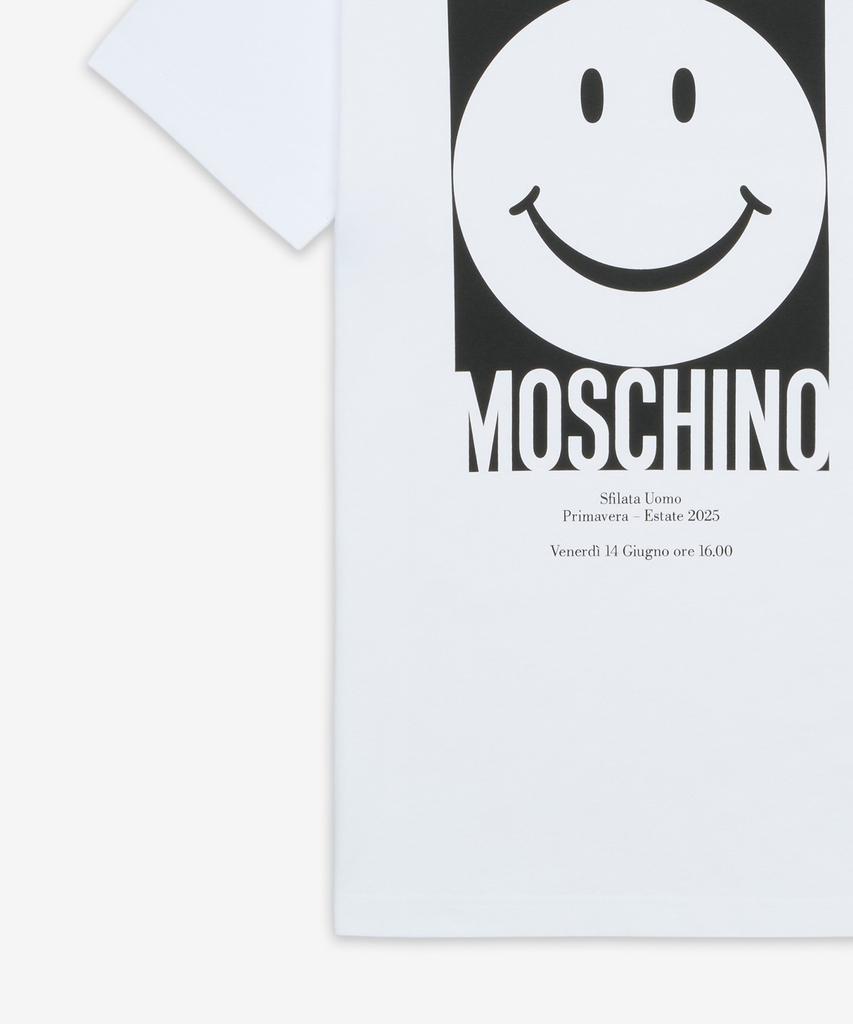 MOSCHINO Smiley T-Shirt - White / Aef251Ej071605411001