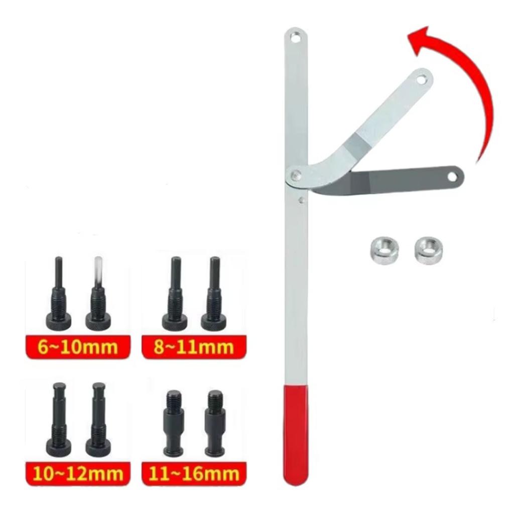 Strong Fan Clutch Remover Tool Kit Universal Camshaft Pulley Holders Easy To Use For Repair Man & DIY Enthusiasts