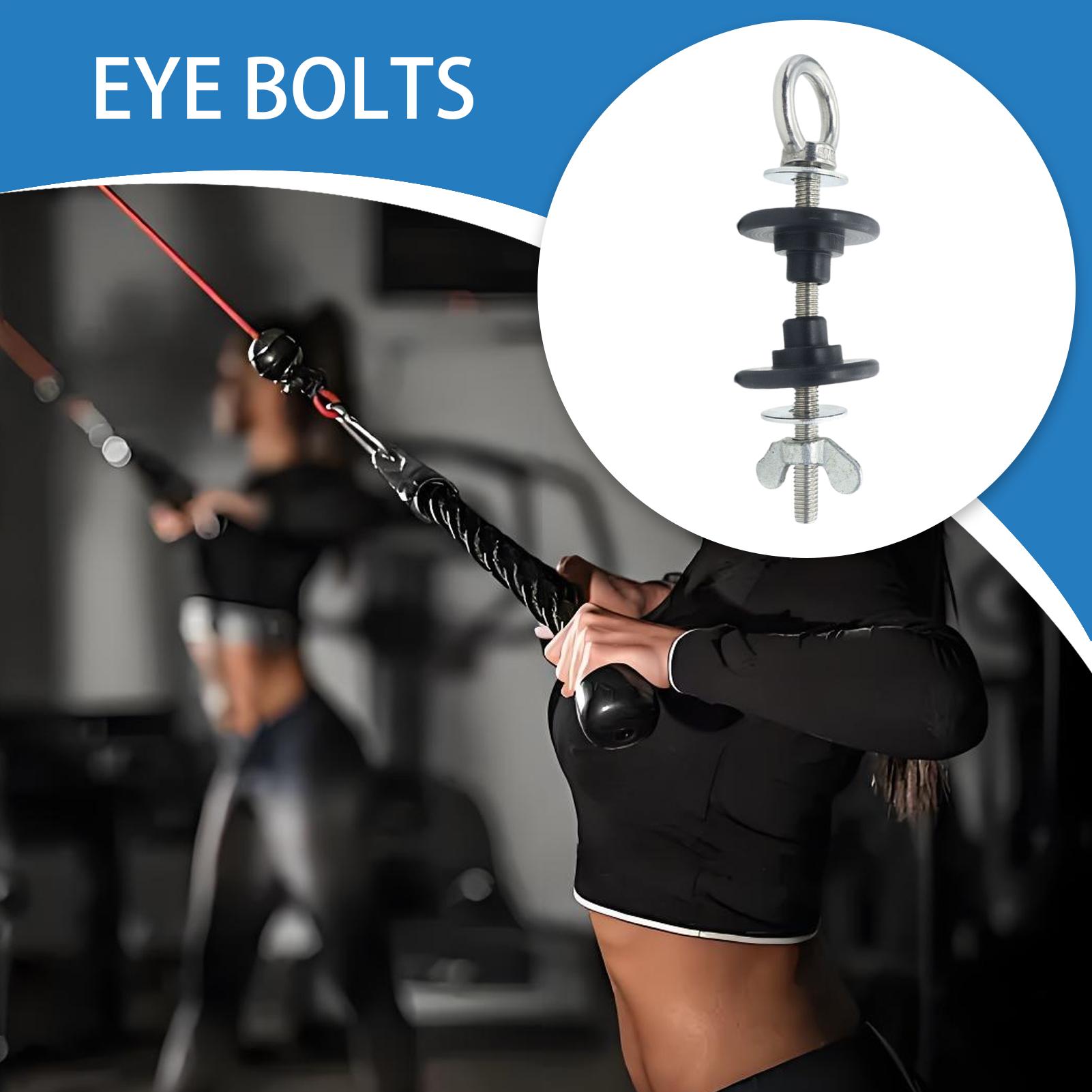 

Stainless Steel Eye Bolts Heavy Duty Stainless Stainless Eye Bolt Squat Rack Attachments For Mechanical Fixing Wash Installation China Mainland