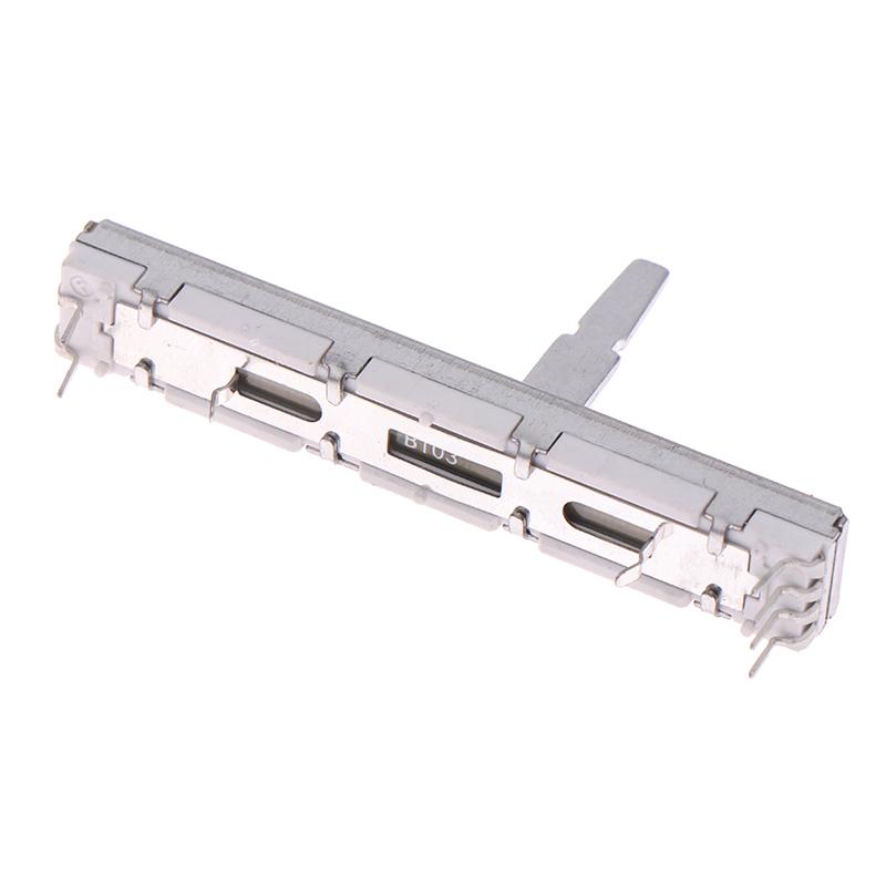 1 sztuka na 60 mm DJM 350 400 600 700 800 Popychany suwakowy potencjometr liniowy suwakowy mikser DJ stereo suwakowy potencjometr