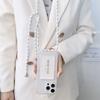 Clear Card Holder Wallet Crossbody Necklace Lanyard Cord Case For iPhone 17 16 15 11 12 13 14 Pro Max Air X S Plus Soft Cover