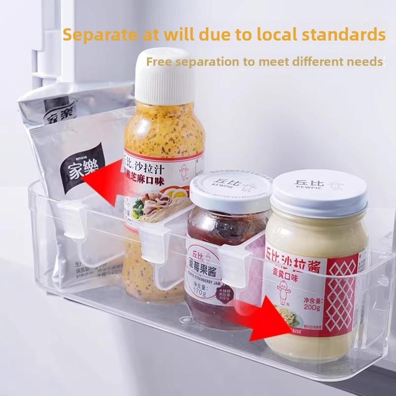 10 Pcs Creative Organising Storage Classification Universal Multifunctional Refrigerator Dividers