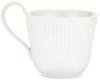 [Officially Imported] Royal Copenhagen White Fluted High-Handle Cup & Saucer, 240ml, Wedding Gift, 1017384