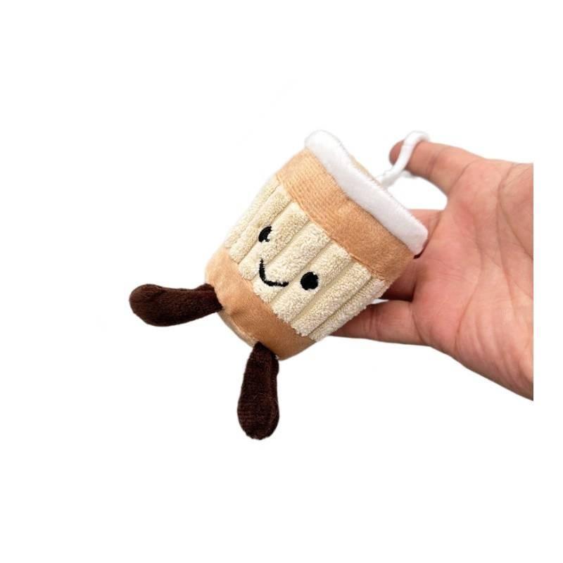 

Кофе Плюшевая Чашка Мягкая Игрушка Куклы-Симуляторы Украшение для Рюкзака Детские Подарки