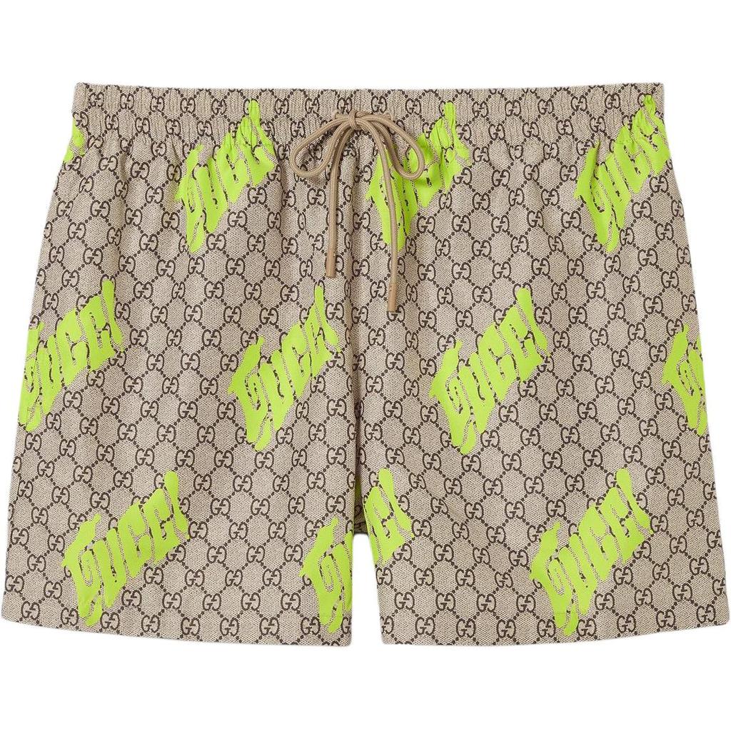 GUCCI Printed Technical Poplin Swim Shorts 833304-XHAKU-2270