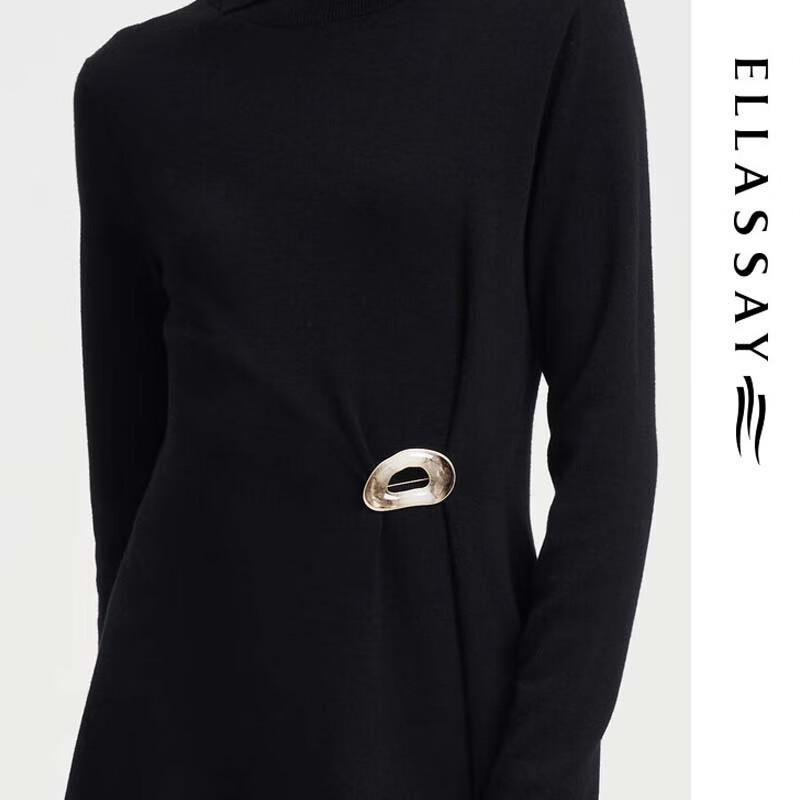 ELLASSAY Slim-Fit Knitted Dress