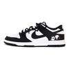 Nike Dunk Coverage Abrasion Resistant Slip Resistant Low top Skateboard Shoes Unisex White Black HF5441-100(Team59-)