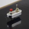 DIY Motorcycle Handlebar Engine Ignition Starts Stop Lever Silver Switch 12V
