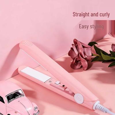 Mini 2-in-1 Locken- & Glätteisen für Studentinnen - Kleines elektrisches Haarwerkzeug für Pony, Keine Haarschädigung
